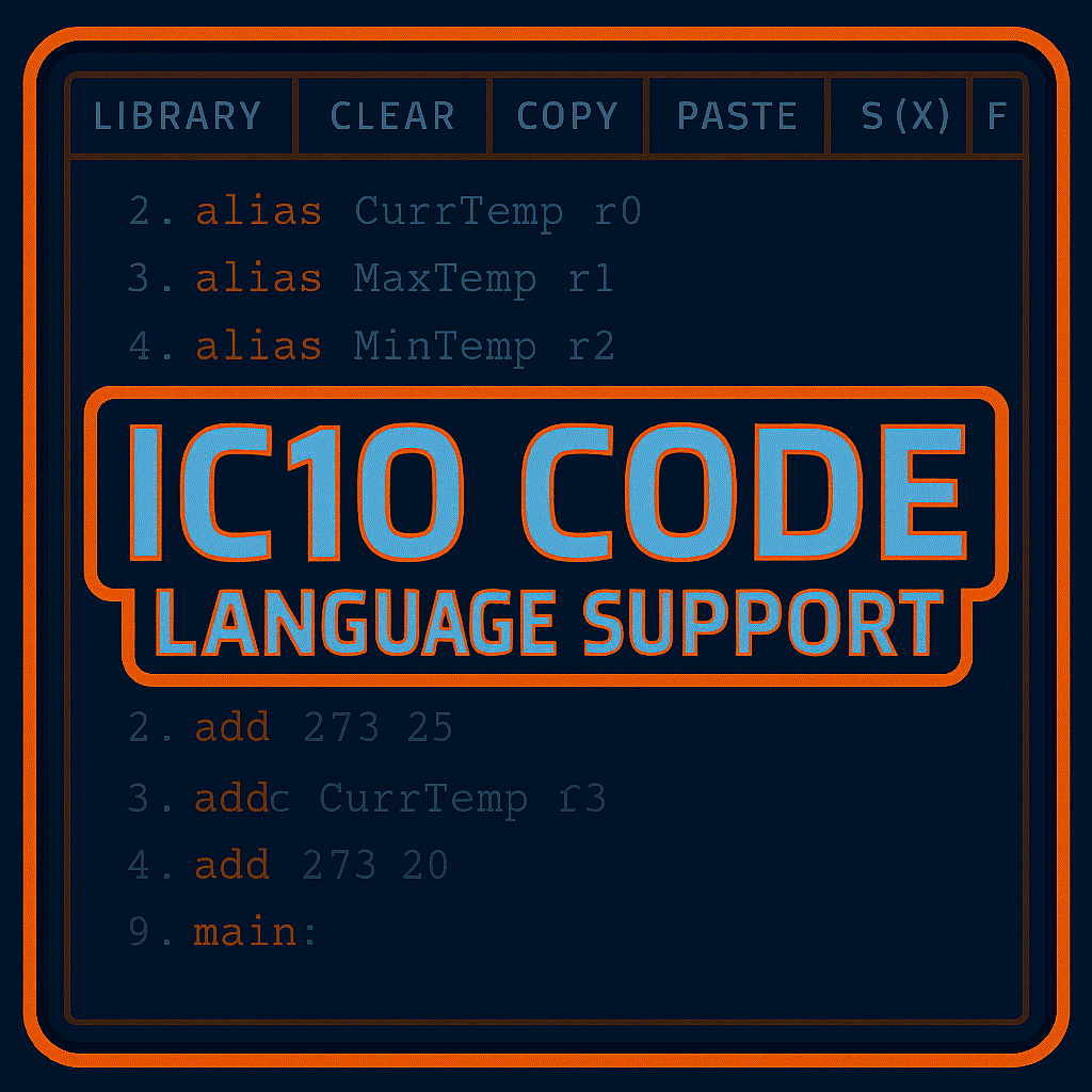 FlorpyDorp IC10 Language Support